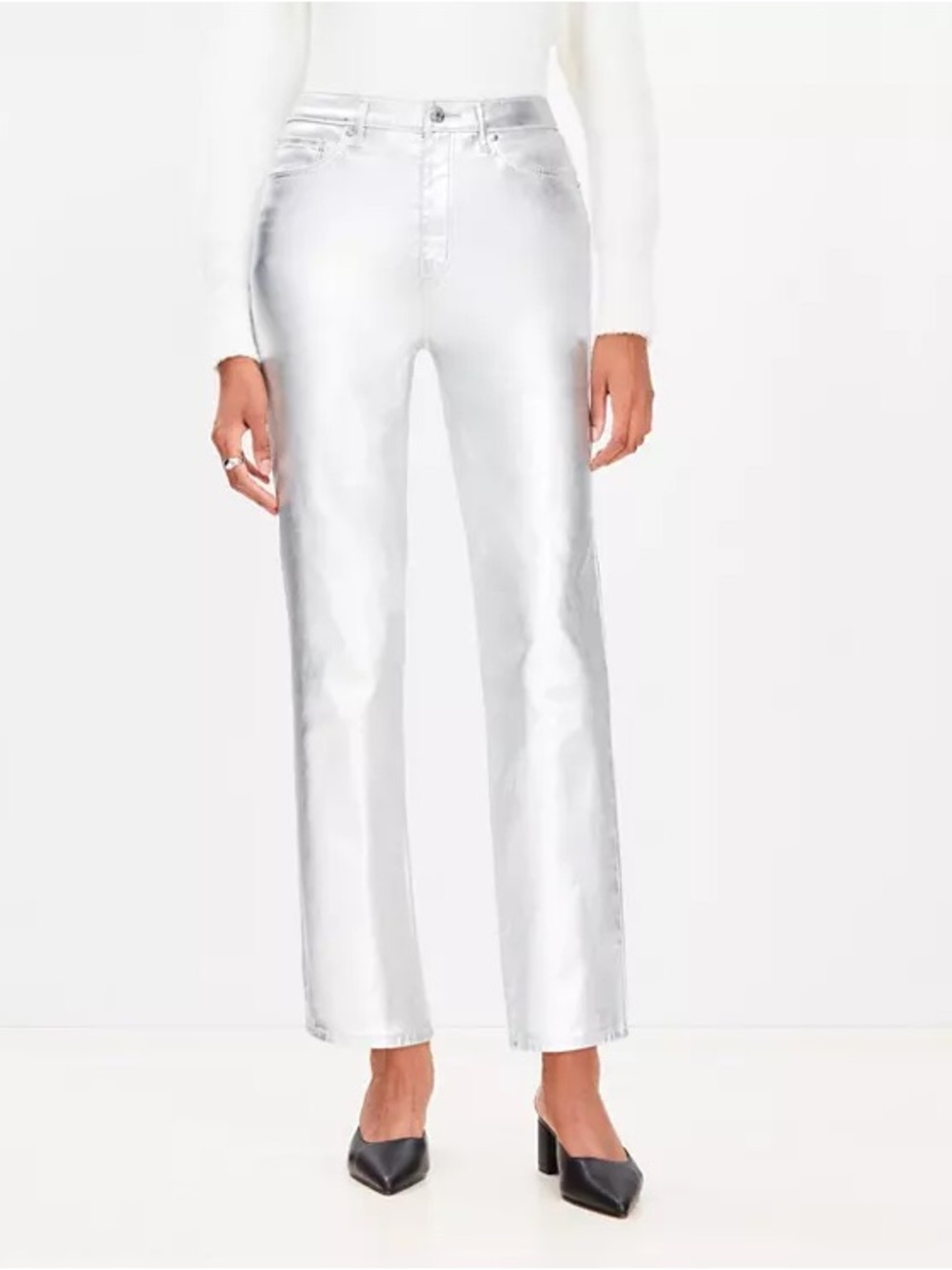 Loft Metallic Jeans